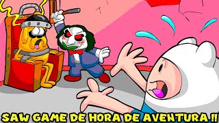 EL SAW GAME DE HORA DE AVENTURA   Adventure Time Saw Game con Pepe el Mago COMPLETO [upl. by Fortunato339]