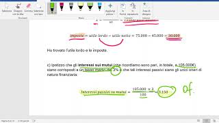 Esercitazione bilancio con dati a sceltaPARTE 3 [upl. by Hamian]