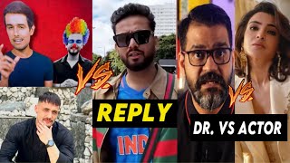 Dhruv Rathee Vs Elvish Yadav HUGE CONTROVERSY Again REPLY😳 Liver Doctor Vs Samantha Ruth Prabhu [upl. by Peppi]