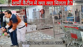 Bareilly ka army canteen  army canteen 2023 [upl. by Cummins847]