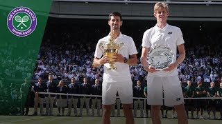 Novak Djokovic vs Kevin Anderson Final Highlights  Wimbledon 2018 [upl. by Alleen]