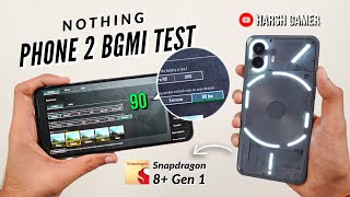 Nothing Phone 2  90FPS Bgmi Test After 34 Update 🔥 [upl. by Menzies579]