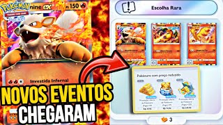 NOVO EVENTO APARIÇÃO EM MASSA  OFERTA BLACK FRIDAY em POKEMON TCG POCKET [upl. by Birgitta]