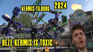 De GROOTSTE KERMIS Van De BENELUX  Kermis Tilburg 2024 [upl. by Tirma]