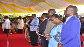 LIVEUHURU KENYATTAWETANGULASEN SIFUNAGOV SAKAJA AND TIM WANYONYI ATTENDS CHURCH SERVICE NAIROBI [upl. by Delores]