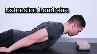 Extension Lombaire  Exercice pour le mal de dos  Comment lexécuter  Avantages  Orthoinfoca [upl. by Godfrey14]