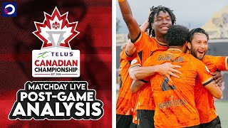 POSTGAME ANALYSIS Forge FC vs Toronto FC  2024 TELUS CanChamp [upl. by Kerek507]