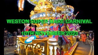 Weston Super Mare Carnival 2023 [upl. by Sheilah747]