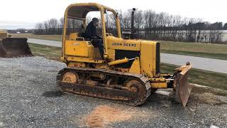 John Deere 450D Dozer [upl. by Akeemat]