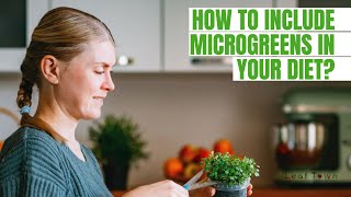 How to Include Microgreens in Your Diet Microgreens  Microgreens recipes  Leaf Town [upl. by Shirline]