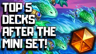 Best Hearthstone Decks After The Mini Set So Far [upl. by Nho]