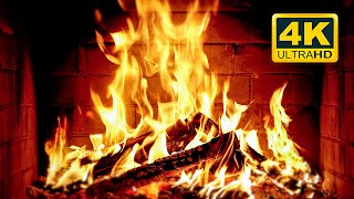 🔥 Cozy Fireplace 4K 12 HOURS Fireplace with Crackling Fire Sounds Crackling Fireplace 4K [upl. by Aseiram]