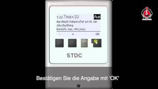 Inbetriebnahme der Temperaturdifferenzsteuerung STDC [upl. by Doowyah]