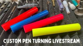 Custom Pen Turning Live [upl. by Eldredge]