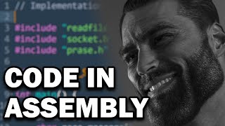 you can become a GIGACHAD assembly programmer in 10 minutes try it RIGHT NOW [upl. by Notgnillew]