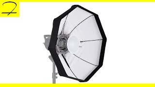 60secs UNBOXING Andoer 8 Pole 60cm White Foldable Beauty Dish Softbox with Bowens Mount [upl. by Penrod]