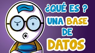 ¿Qué es una BASE DE DATOS características GENERALES [upl. by Bahr332]