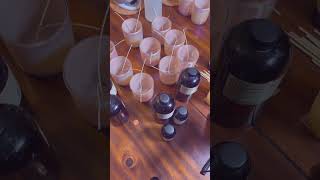 Candle Making candlemaker candlelovers candles candles viralvideo [upl. by Enimrac]