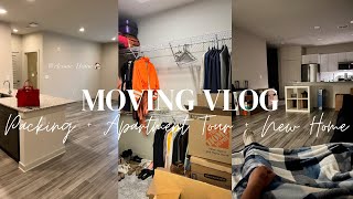 Moving VlogPacking  Apartment Tour  New Home moving newhome apartmenttour sahm [upl. by Rudyard892]