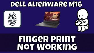 Dell Alienware M16 Fingerprint not working [upl. by Rehpotsyrk19]