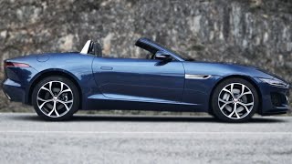 New Jaguar FType Convertible BlueFire [upl. by Davie143]