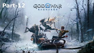 God of war Ragnarok part 12 teaming with THOR [upl. by Ilzel]