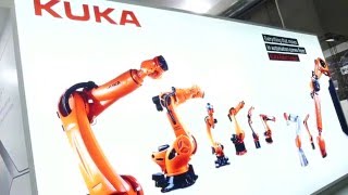 KUKA at Mecspe 2016  Robotics for Innovation [upl. by Anahcra90]