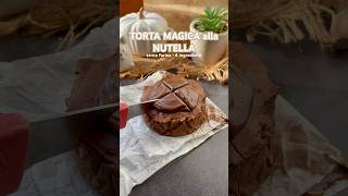 La merenda perfetta esiste 🤎 nutella tortaalcioccolato merenda ricettefacili senzaglutine [upl. by Josefina]