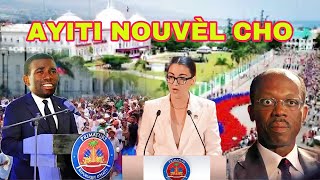 22 octobre 2024 Mme Dominique Dupuy Pote soutien li nan Installation GUY Philipe Palè Nasyon Tranble [upl. by Cressler]