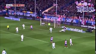 Javier Manquillo vs Real Madrid 11022014 [upl. by Atinor149]