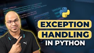 63 Python Tutorial for Beginners  Exception Handling [upl. by Oivat902]