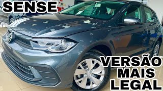 NOVO VW POLO TSI 2025 VERSÃO SENSE TURBO DE ENTRADA  SEM DÚVIDAS A MELHOR VERSÃO JÁ FEITA [upl. by Victorie]