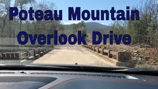 Poteau Mountain Overlook Scenic Drive Heavener Oklahoma [upl. by Adgam]