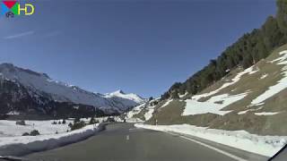 Passfahrt über den Lukmanierpass von Olivone TI nach Disentis GR HD [upl. by Malcom]