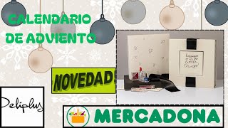 🔥NOVEDAD DELIPLUS CALENDARIO ADVIENTO 24 novedadesmaquillaje mercadonadeliplus mercadona [upl. by Homer]