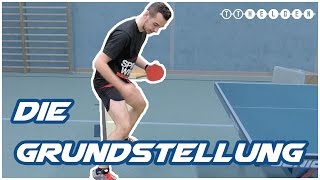 Die Grundstellung im Tischtennis  TTHeldende [upl. by Currier]