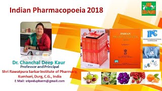 Indian Pharmacopoeia 2018 [upl. by Ratib]