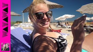 Çeşme Turkeys Holiday Beaches  Travel Vlog 387 [upl. by Aneetsirhc]