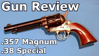 Uberti 1873 Cattleman II 356210  Gun Review [upl. by Neemsay]