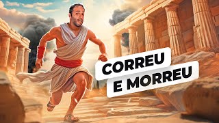 Como um CORREDOR SALVOU uma CIDADE a história da MARATONA [upl. by Esemaj]