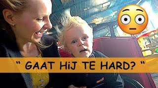 LUAN DURFT iN ACHTBAAN 🎢🎠🎡😱  Bellinga Familie Vlog 993 [upl. by Eirlav]