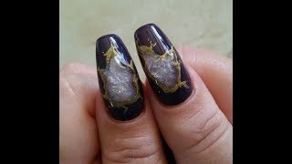 Baby Boomer Nails with a Geode Accent Nail [upl. by Searle225]