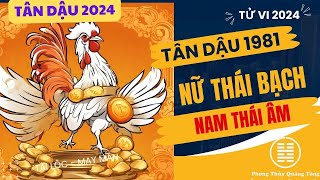 Tân Dậu 1981Tử vi Tân Dậu năm 2024 nam mạng nữ mạng Tân Dậu 1981 mệnh gì [upl. by Jasmin]