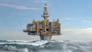 Life Inside Giant Hebron Oil Rigs Why the Hebron Oil Rig Was Built Where the Titanic Sank [upl. by Cranford488]