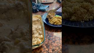 Creamy Chicken Tahini Recipe shorts [upl. by Ardnasirk]