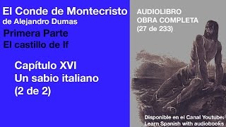 Audiolibro EL CONDE DE MONTECRISTO 27233 de Alejandro Dumas [upl. by Cohbath]