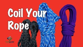 The EASIEST Way to Coil Rope [upl. by Rugen65]