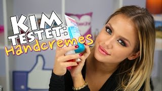 KIM TESTET HANDCREMES  KIM GLOSS [upl. by Eniluap]