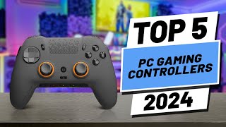 Top 5 BEST PC Gaming Controllers In 2024 [upl. by Malca]