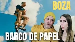 BOZA  BARCO DE PAPEL Official Video Reacción Yasel TV y la Patrona [upl. by Thorfinn]